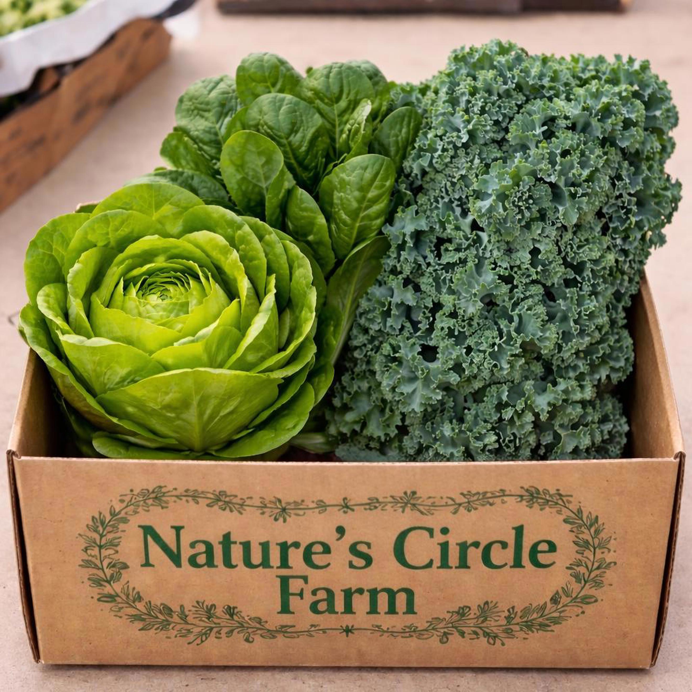 Small Vegetable Box - "Early Greens"